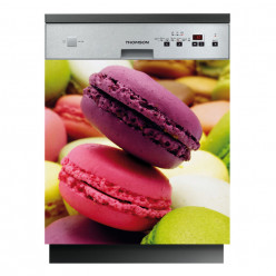 Stickers lave vaisselle macarons