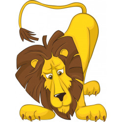 Stickers lion