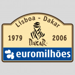 Stickers Lisboa Dakar 2006