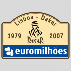 Stickers Lisboa Dakar 2007