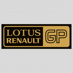 Stickers Lotus Renault GP