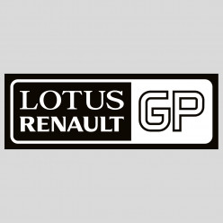 Stickers Lotus Renault GP