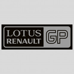 Stickers Lotus Renault GP