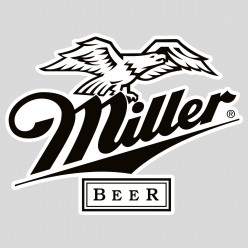 Stickers miller beer