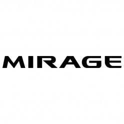 Stickers Mitsubishi mirage