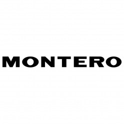 Stickers mitsubishi montero