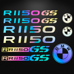 Stickers moto holographique - Bmw r1150 GS