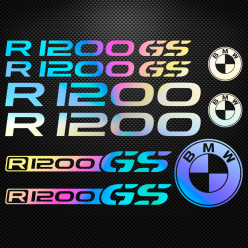 Stickers moto holographique - Bmw r1200 GS