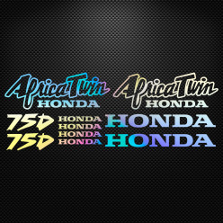 Stickers moto holographique - Honda Africa Twin 750