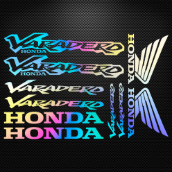 Stickers moto holographique - Honda Varadero