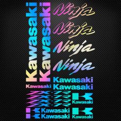 Stickers moto holographique - Kawasaki Ninja ZX-7R