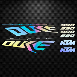 Stickers moto holographique - KTM SUPERDUKE 990