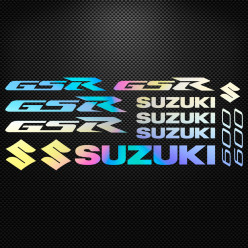 Stickers moto holographique - SUZUKI GSR 600