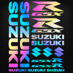 Stickers moto holographique - SUZUKI GSX R