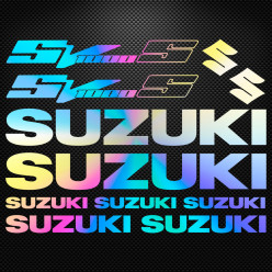Stickers moto holographique - SUZUKI SV 1000S