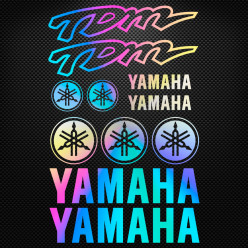 Stickers moto holographique - YAMAHA TDM