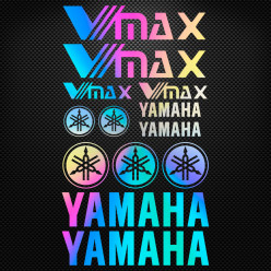 Stickers moto holographique - YAMAHA VMAX