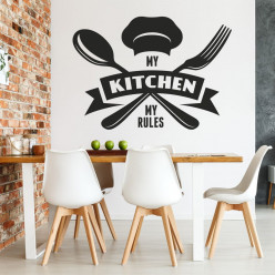 Stickers my kitchen my rules