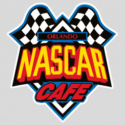 Stickers nascar cafe