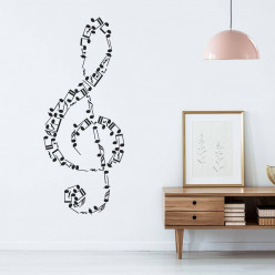 Stickers notes de musique