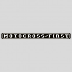 Stickers one industries motocross first