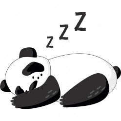 Stickers panda