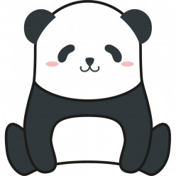 Stickers panda