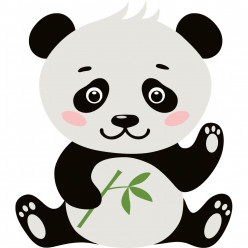 Stickers panda