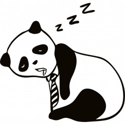 Stickers panda