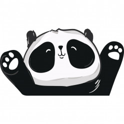 Stickers panda