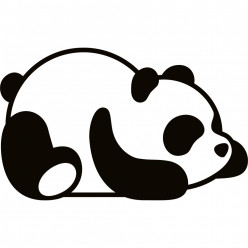 Stickers panda