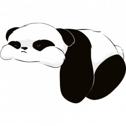 Stickers panda