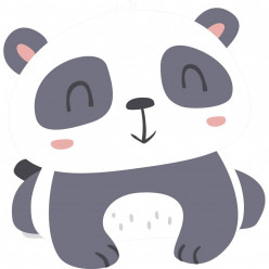 Stickers panda