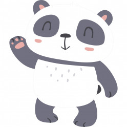 Stickers panda