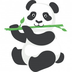 Stickers panda