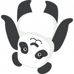 Stickers panda