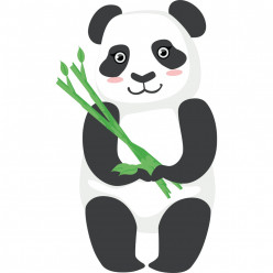 Stickers panda