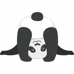 Stickers panda