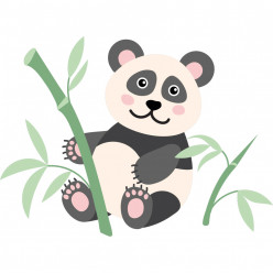 Stickers panda