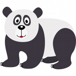 Stickers panda