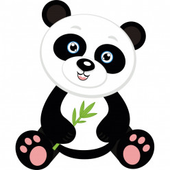 Stickers panda