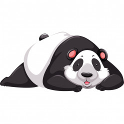 Stickers panda