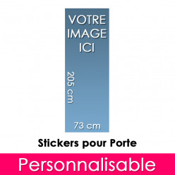 Stickers Personnalisable Pour Porte 73x205 cm