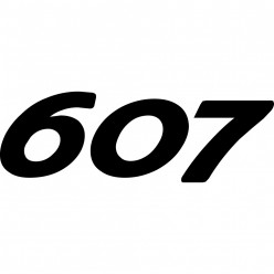 Stickers peugeot 607