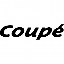 Stickers peugeot coupé