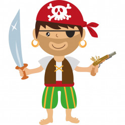 Stickers pirate