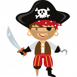 Stickers pirate