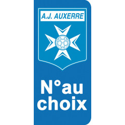 Stickers Plaque Auxerre