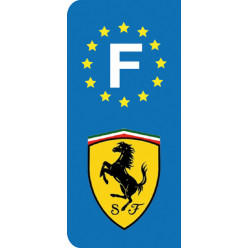 Stickers Plaque Ferrari
