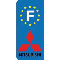 Stickers Plaque Mitsubishi